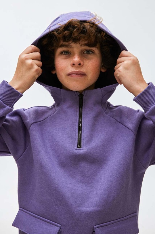 Mayoral bluza dziecięca 7429.7F.Junior.9BYX fioletowy AW23
