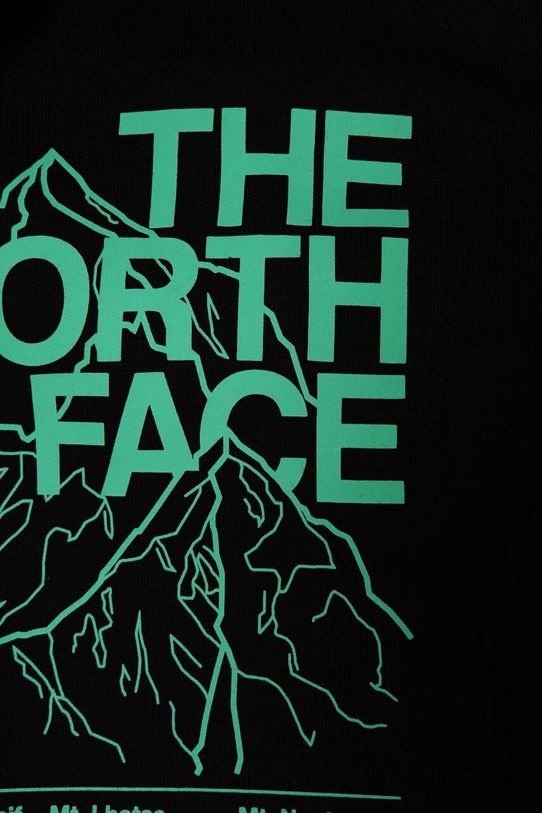 Chlapec Detská mikina The North Face B MOUNTAIN LINE HOODIE NF0A8599 čierna