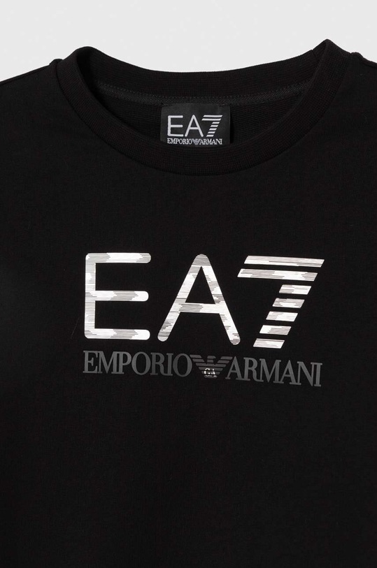 Chłopiec EA7 Emporio Armani bluza dziecięca 6RBM55.BJ05Z czarny