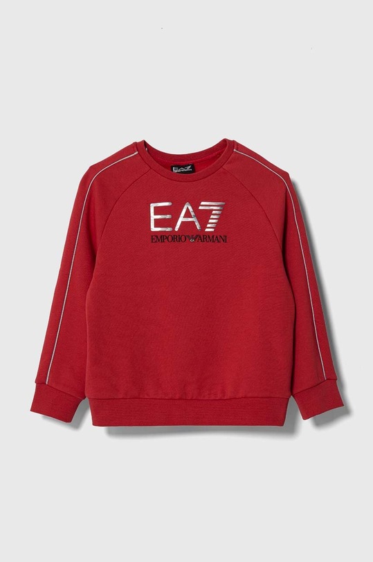 EA7 Emporio Armani bluza dziecięca pozostałe czerwony 6RBM57.BJEXZ
