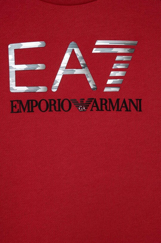 Chłopiec EA7 Emporio Armani bluza dziecięca 6RBM57.BJEXZ czerwony