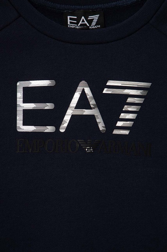 Chłopiec EA7 Emporio Armani bluza dziecięca 6RBM57.BJEXZ granatowy