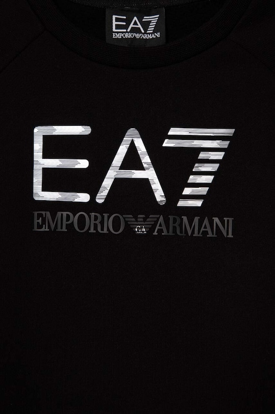 Chłopiec EA7 Emporio Armani bluza dziecięca 6RBM57.BJEXZ czarny