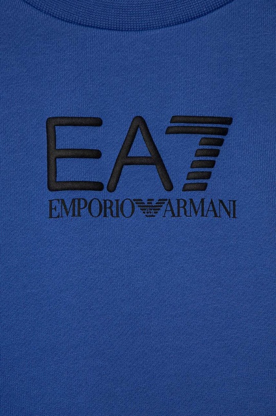 Chłopiec EA7 Emporio Armani bluza dziecięca 6RBM62.BJEXZ niebieski