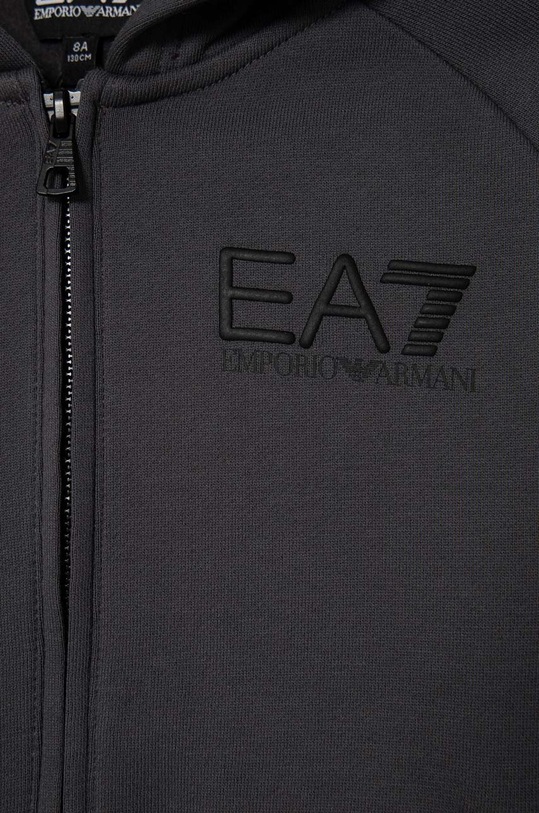 Chłopiec EA7 Emporio Armani bluza dziecięca 6RBM63.BJEXZ szary