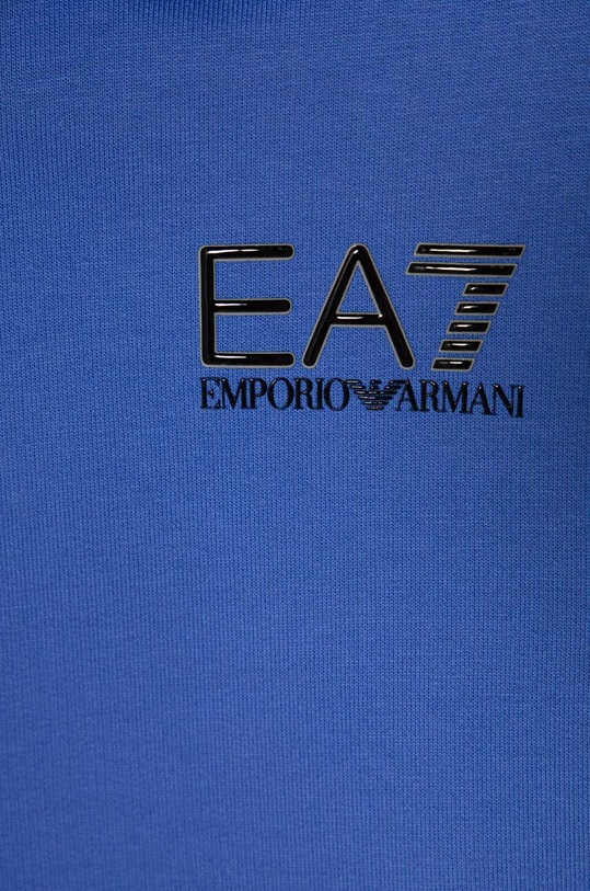 Fiú EA7 Emporio Armani gyerek melegítőfelső pamutból 8NBM52.BJ05Z kék