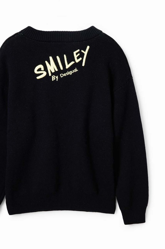 Παιδική μπλούζα Desigual 23WBJF03 μαύρο