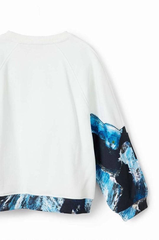 Desigual bluza bawełniana dziecięca 23WBSK06 niebieski