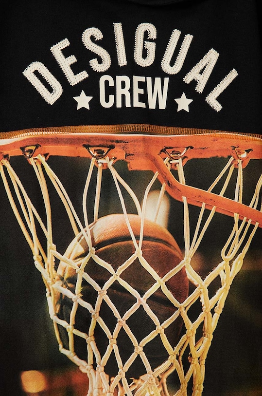 Desigual hanorac de bumbac pentru copii 23WBTK10