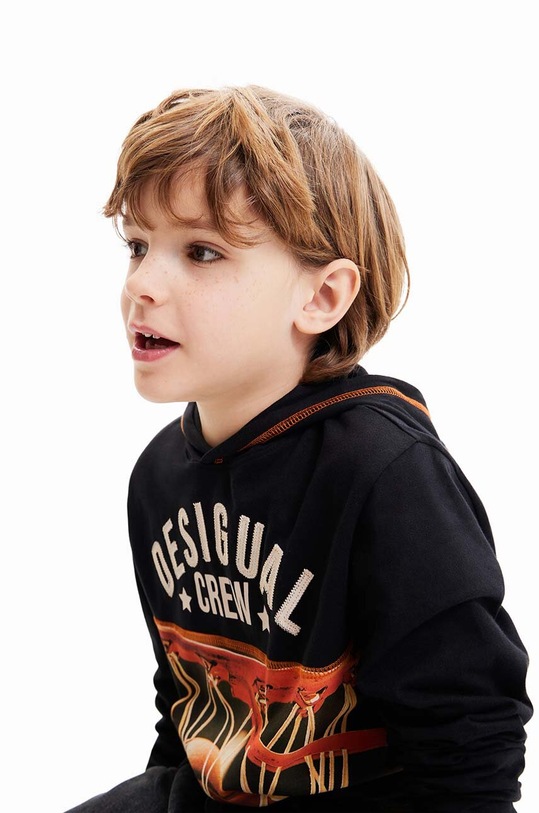 Desigual hanorac de bumbac pentru copii 23WBTK10