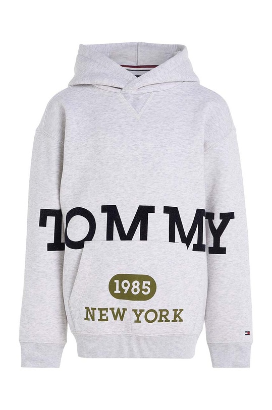 Dětská mikina Tommy Hilfiger KB0KB08498.128.176.9BYX šedá AW23