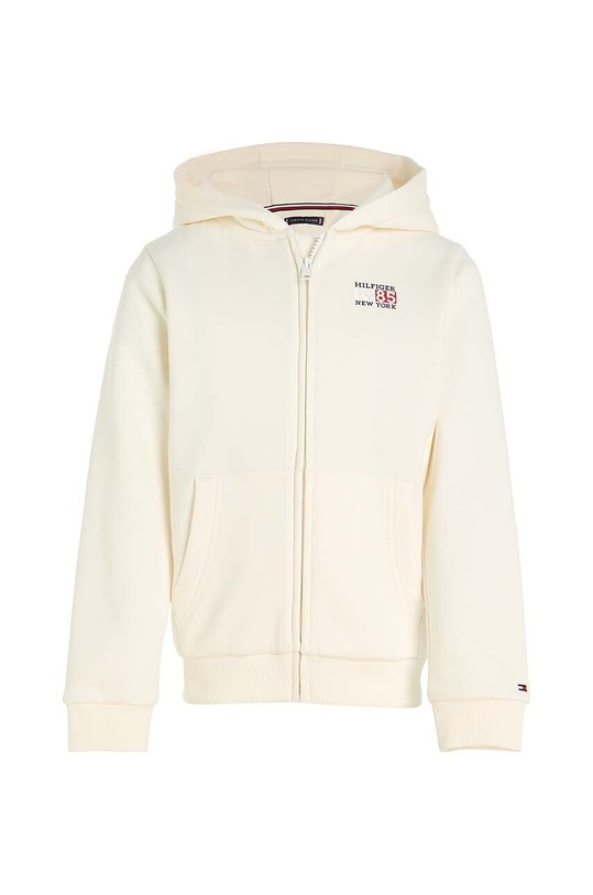 Детски суичър Tommy Hilfiger KB0KB08629.128.176.9BYX бежов AW23