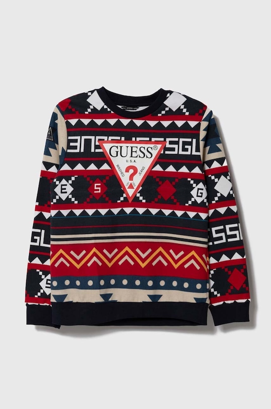 Guess gyerek melegítőfelső pamutból L3BQ00.KAD73.9BYX kék AW23