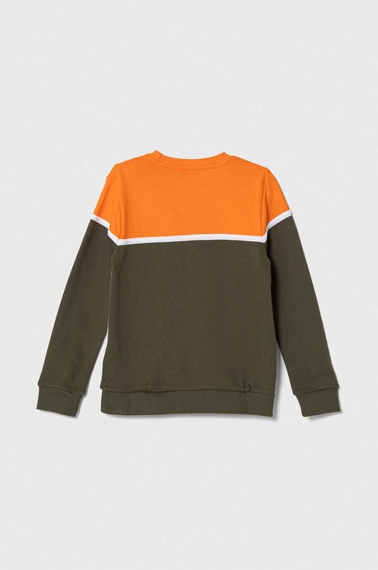 Dječja pamučna dukserica Guess L3BQ02.KAX73.9BYX zelena AW23