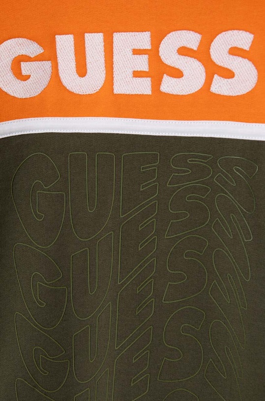 Dječaci Dječja pamučna dukserica Guess L3BQ02.KAX73.9BYX zelena