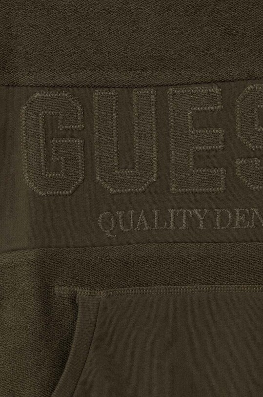 Αγορίστικα Παιδική βαμβακερή μπλούζα Guess L3BQ32.KAD73.9BYX πράσινο