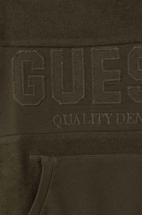 Chlapec Detská bavlnená mikina Guess L3BQ32.KAD73.9BYX zelená