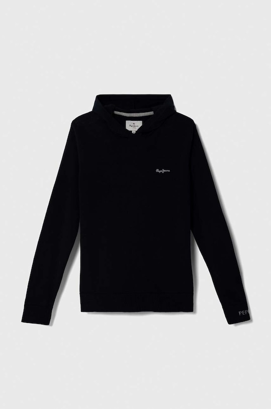 Pepe Jeans bluza bawełniana dziecięca bawełna granatowy PB701207