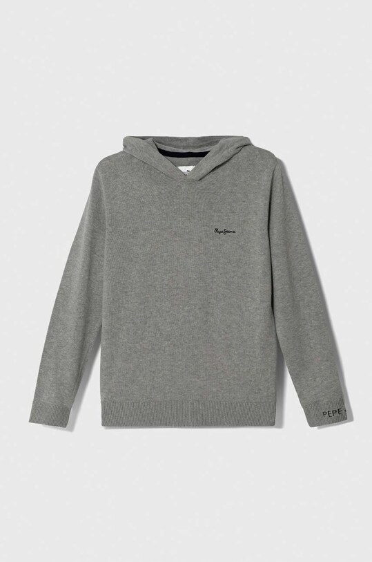 Pepe Jeans bluza bawełniana dziecięca bawełna szary PB701207