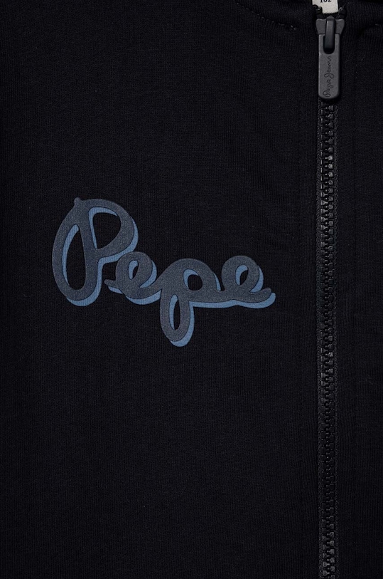 Chłopiec Pepe Jeans bluza bawełniana dziecięca PB581534 granatowy