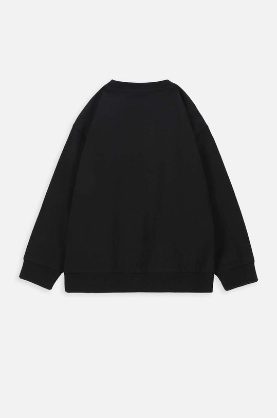 CHLAPEC Dětská bavlněná mikina Coccodrillo ZC3143102GBK černá