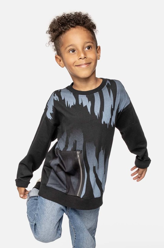 Dětská bavlněná mikina Coccodrillo ZC3143102GBK