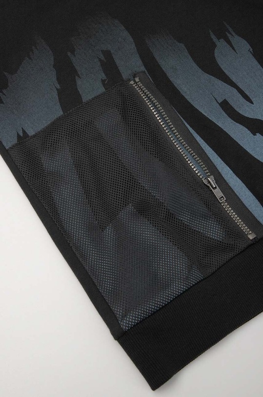 Dětská bavlněná mikina Coccodrillo ZC3143102GBK černá