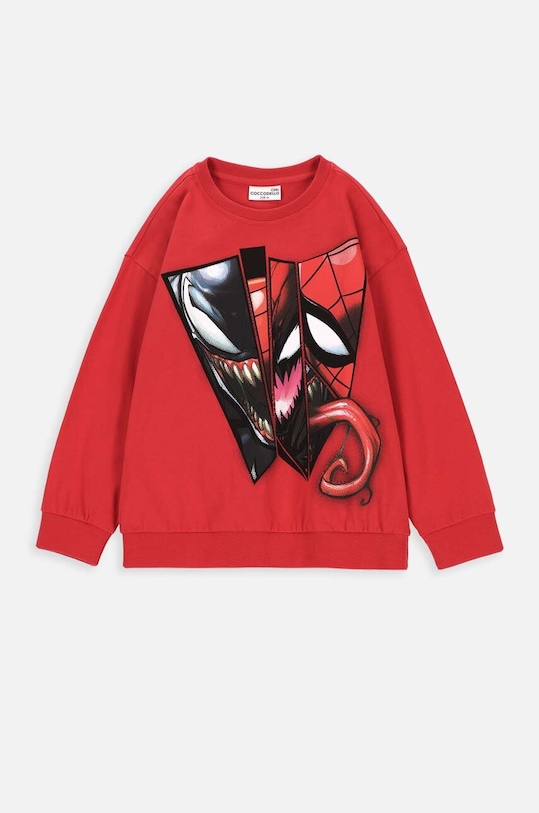 Coccodrillo gyerek melegítőfelső pamutból ZC3143105GBK piros AW23