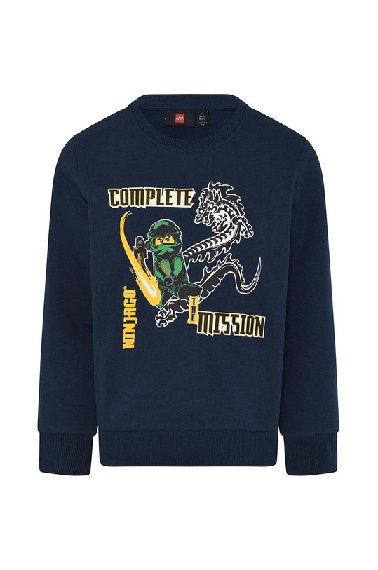 Детская хлопковая кофта Lego хлопок тёмно-синий 12010922