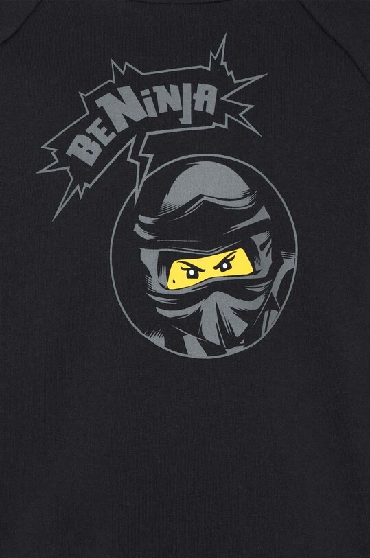 Παιδική βαμβακερή μπλούζα Lego μαύρο 12010932