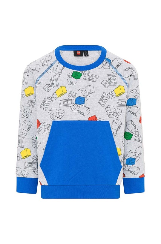 Παιδική βαμβακερή μπλούζα Lego βαμβάκι γκρί 12010944