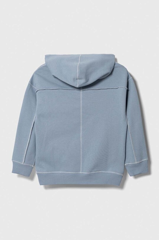 Дитяча бавовняна кофта Emporio Armani 6R4BJG.4J68Z блакитний AW23