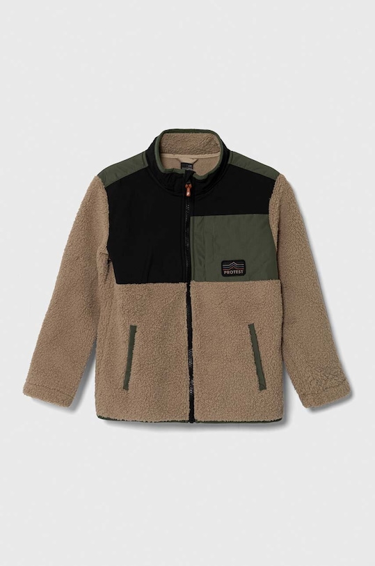 Dječja dukserica Protest PRTHERON JR bez kapuljače bež 3810232