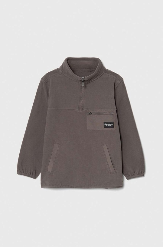 Abercrombie & Fitch bluza copii uni gri KI222.3112