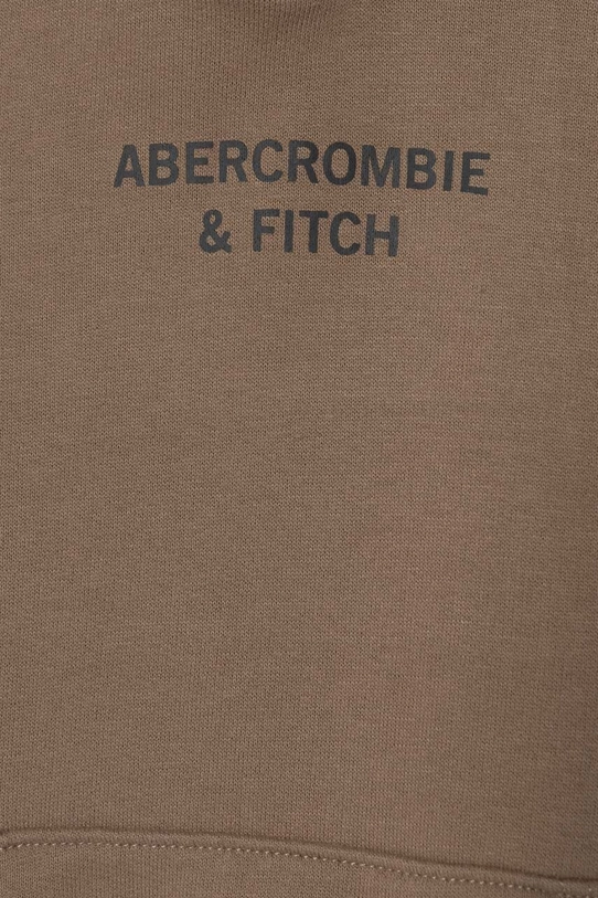 Chłopiec Abercrombie & Fitch bluza dziecięca KI222.3146 brązowy