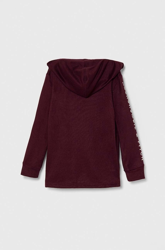 Abercrombie & Fitch sweter dziecięcy KI223.3132 bordowy AW23