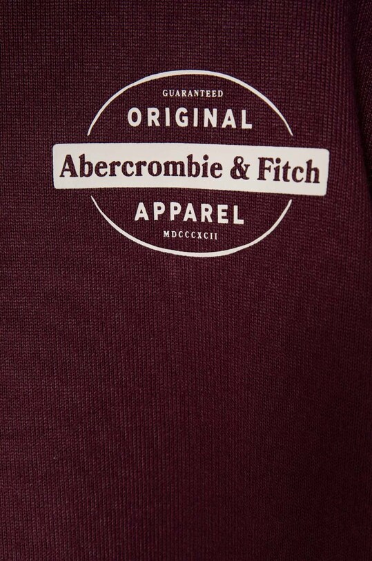 Băieți Abercrombie & Fitch pulover copii KI223.3132 burgundia
