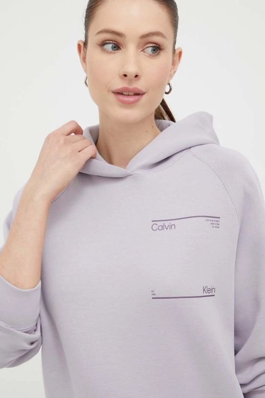 Dukserica Calvin Klein K20K205714 ljubičasta AW23