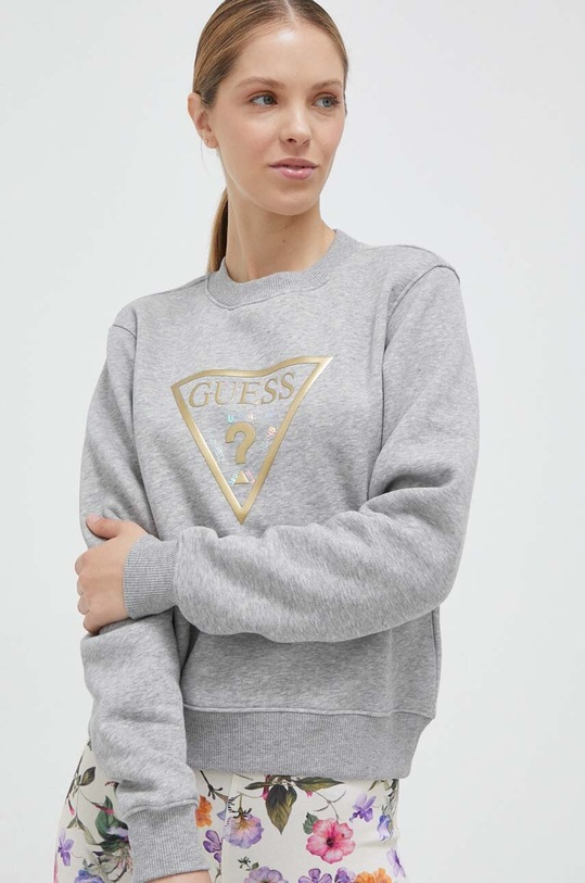 Guess bluza pozostałe szary W3YQ12.K9Z21