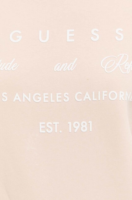 Μπλούζα Guess μπεζ W3YQ06.K9Z21