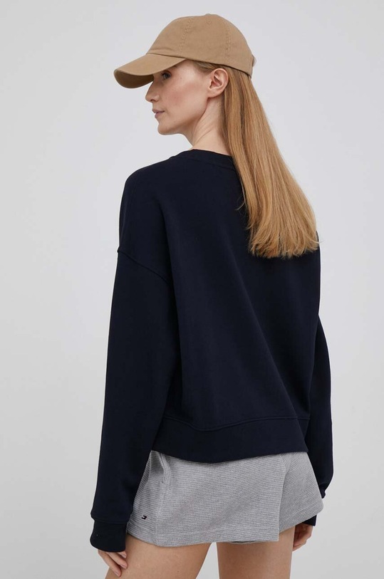 Odzież Tommy Hilfiger bluza bawełniana WW0WW37796 granatowy