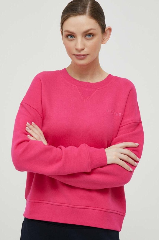 Tommy Hilfiger bluza WW0WW38841 różowy AW23
