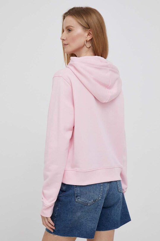 Odzież Tommy Hilfiger bluza bawełniana WW0WW38856 różowy