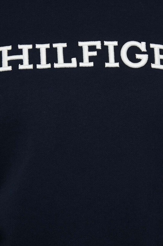 Bavlnená mikina Tommy Hilfiger WW0WW38860 tmavomodrá