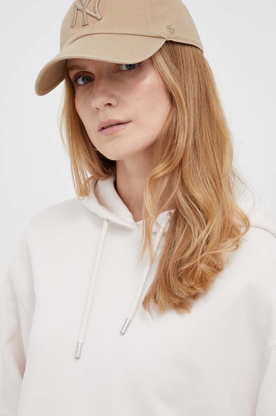 Tommy Hilfiger bluza bawełniana różowy WW0WW39140