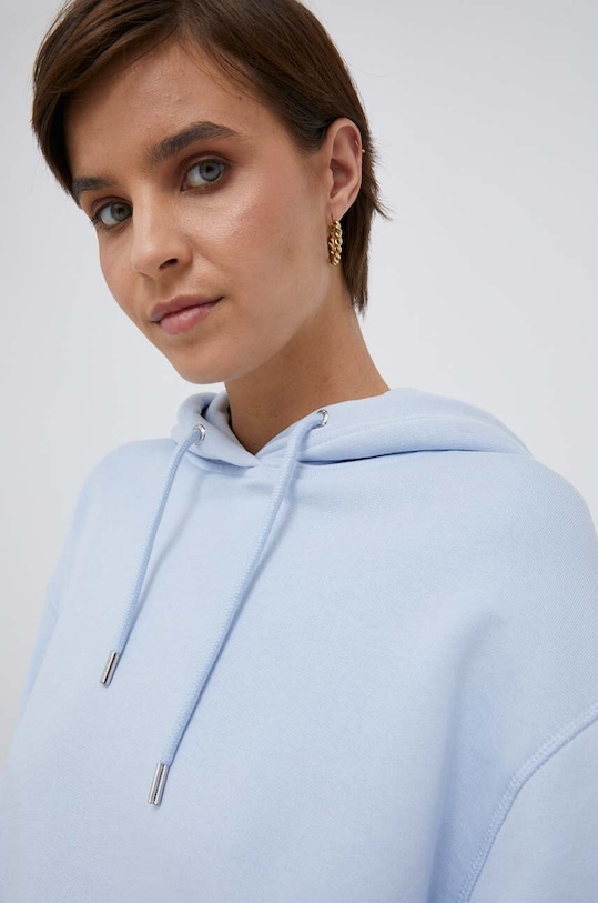 Tommy Hilfiger bluza bawełniana niebieski WW0WW39140