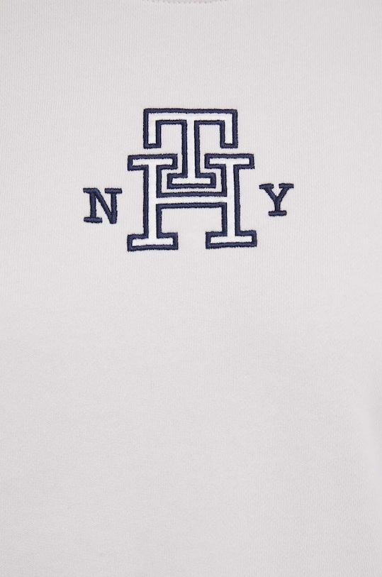 Bavlněná mikina Tommy Hilfiger WW0WW39369 béžová