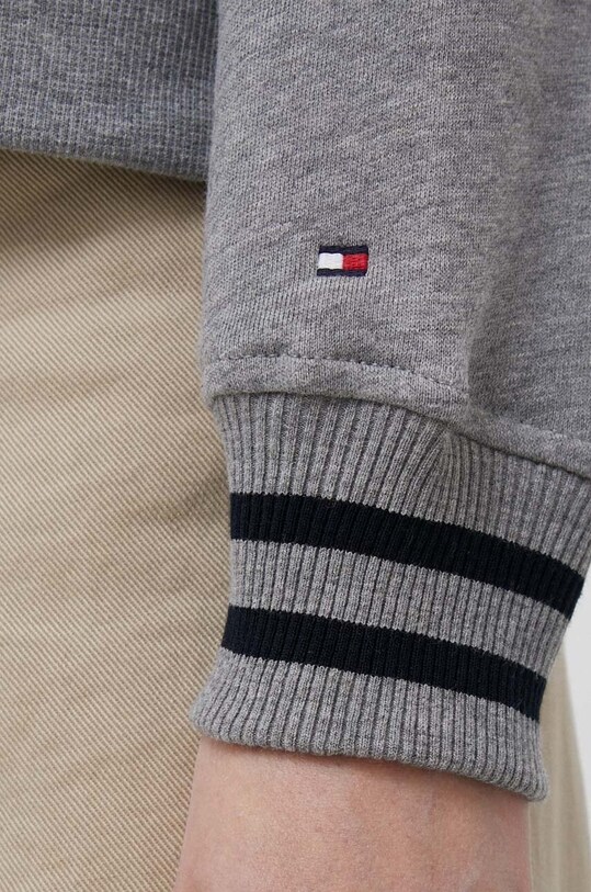 Бавовняна кофта Tommy Hilfiger WW0WW39369 сірий