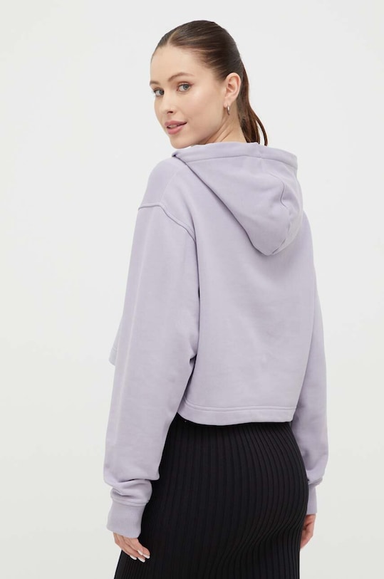 Odzież Calvin Klein Jeans bluza bawełniana J20J221332 fioletowy