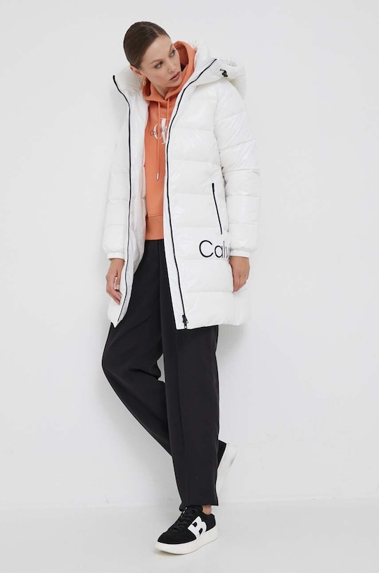 Calvin Klein Jeans felpa J20J221335 arancione AW23